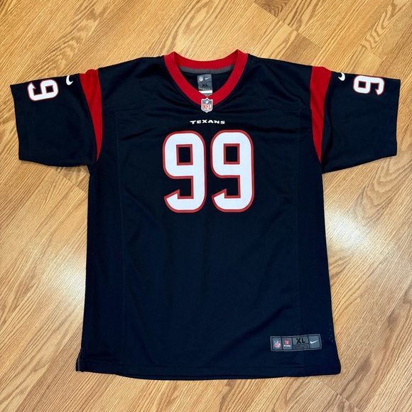 NFL‎ Nike On Field Houston Texans Football Jersey #99 Watt Youth XL 18-20